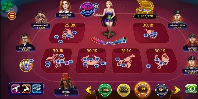 Ưu đãi hấp dẫn dành cho người chơi game bầu cua online