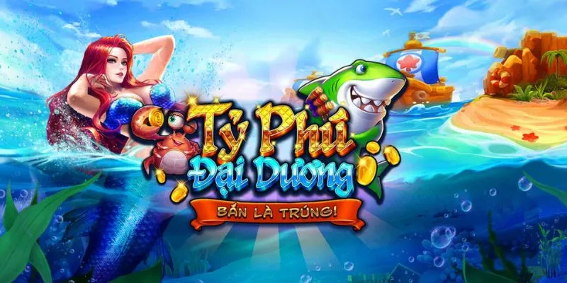 Game Tỷ Phú Đại Dương được thiết kế với phong cách 3D hiện đại