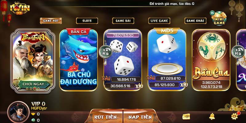 Giới thiệu cổng game cá cược IWIN